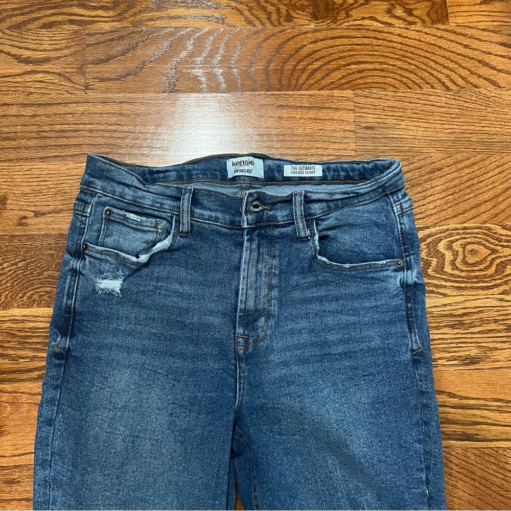 blue jeans, gently worn, in great condition!